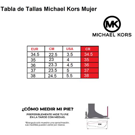 tallas zapatos michael kors mujer|shoes Michael Kors women.